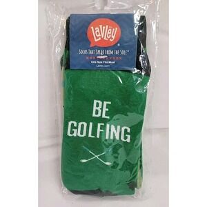 Men's "I'd Rather Be Golfing" Novelty Tube Socks • One Size